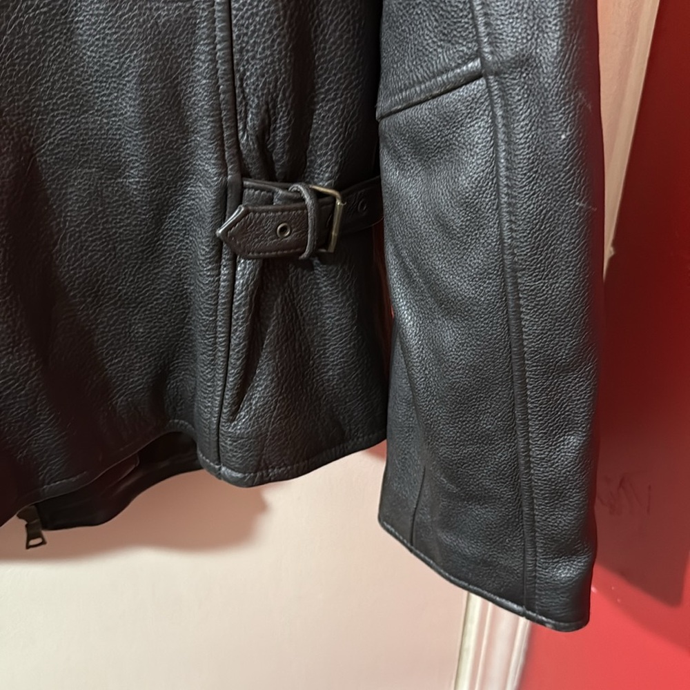 Men’s leather jacket - Picture 5 of 5